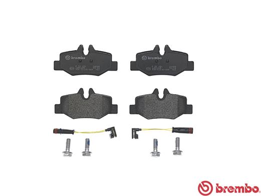 A.B.S. P 50 051 BREMBO Bremsbelagsatz, Scheibenbremse